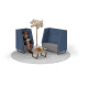 Encore Sled Frame Coffee Table